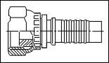 [VH - BSP FEMALE SWIVEL FLAT SEAT]