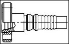 [VH - POCLAIN FEMALE FLANGE]