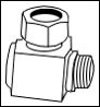 [VH - THROTTLE FREE SWIVEL BANJO CONNECTOR]